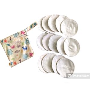 Set of 16 Leak-proof Nursing Pads by Kindred Bravely with Waterproof Bag